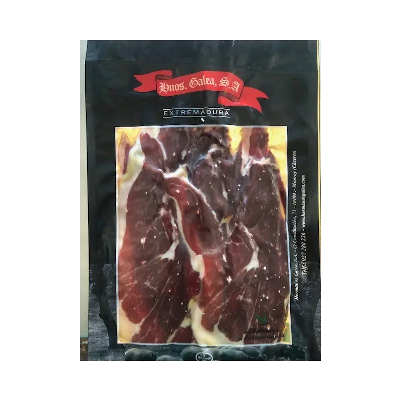 Jamón de Bellota 100% Ibérico  cortado a máquina (200g)