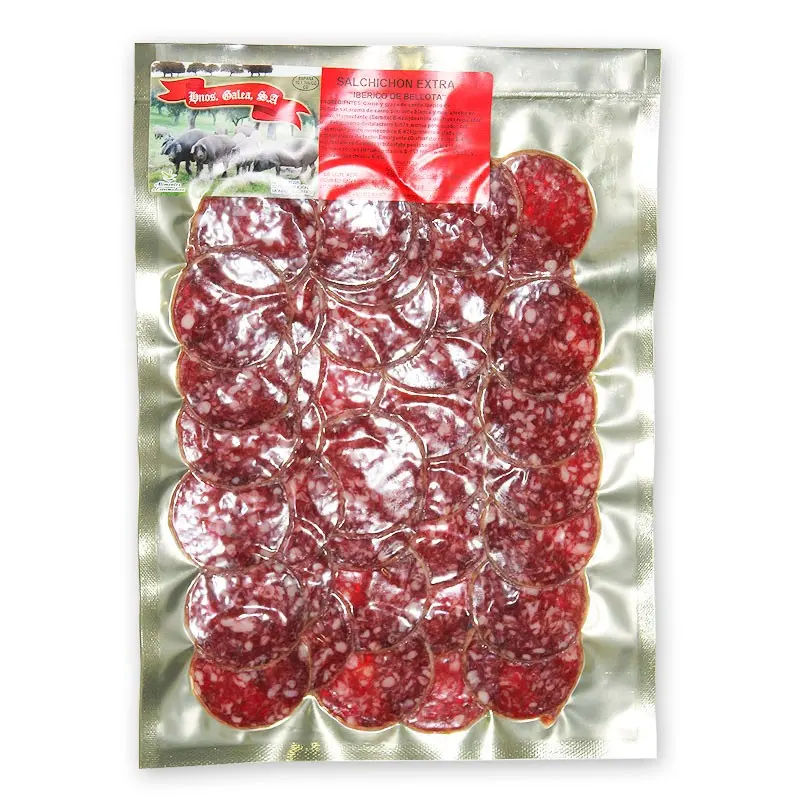 Jamón Ibérico de Bellota cortado a cuchillo (100g)