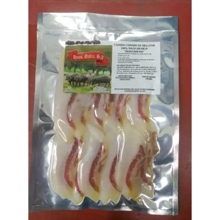 Papada Curada Loncheada de Bellota Ibérica